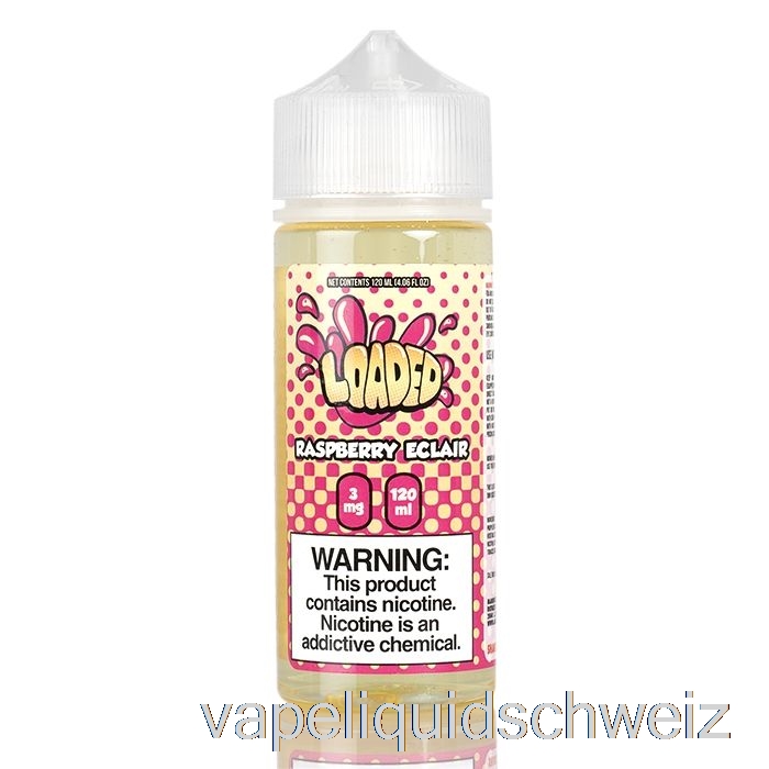 Himbeer-Eclair – Geladenes E-Liquid – Rücksichtslose Dämpfe – 120 Ml 0 Mg Vape Schweiz